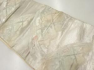 アンティーク 光悦垣模様織出し袋帯(材料)